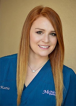 Dental assistant Katie